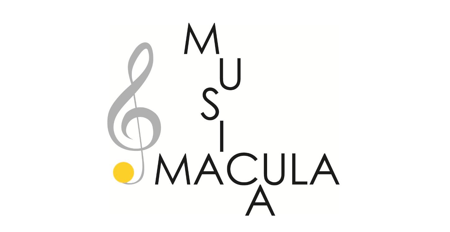 macula musica -konserttisarjan logo, jossa nuottiavain ja teksti 
