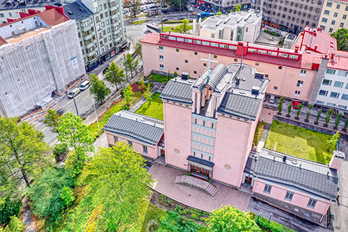 Picture of service point: Töölö church